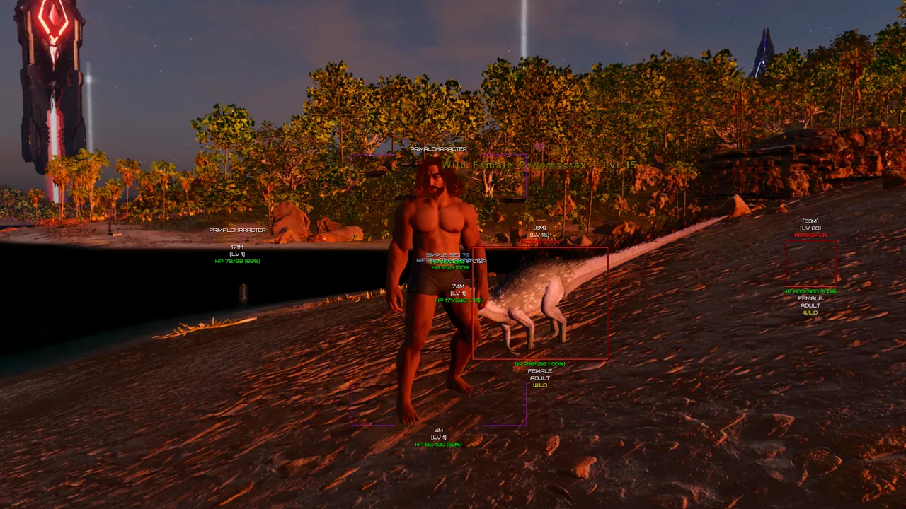 Скриншоты чита Phoenix для Ark: Ascended