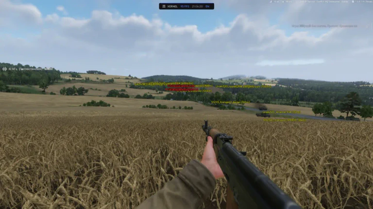 Скриншоты чита Xernel для Arma Reforger
