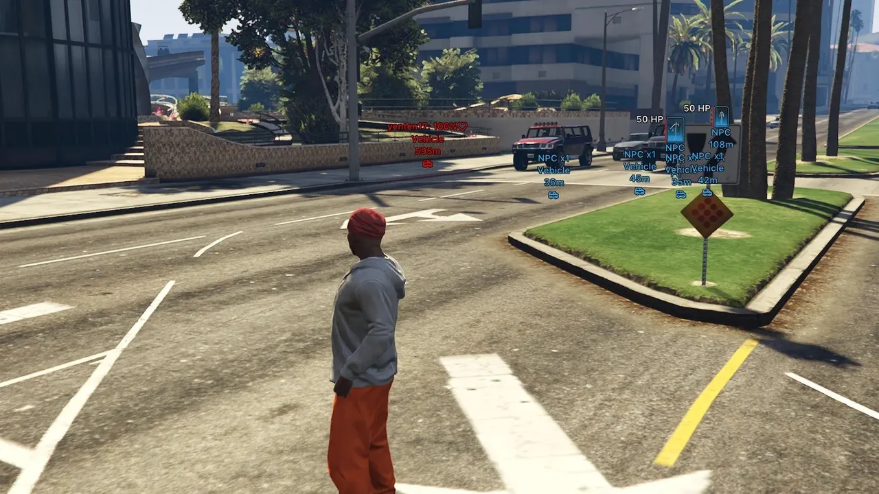 Скриншоты чита Arcane для GTA5 Enhanced