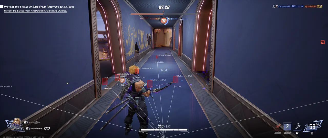 Скриншоты чита Mason для Marvel Rivals