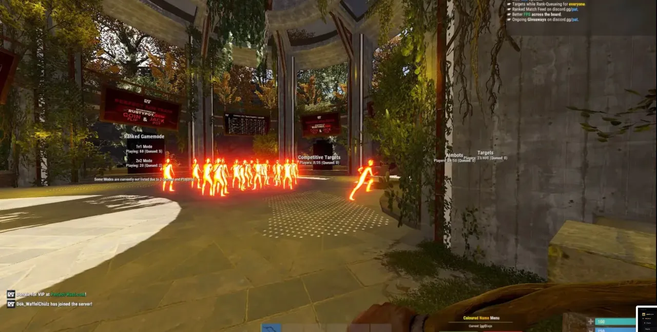 Скриншоты чита EnotHook для Rust