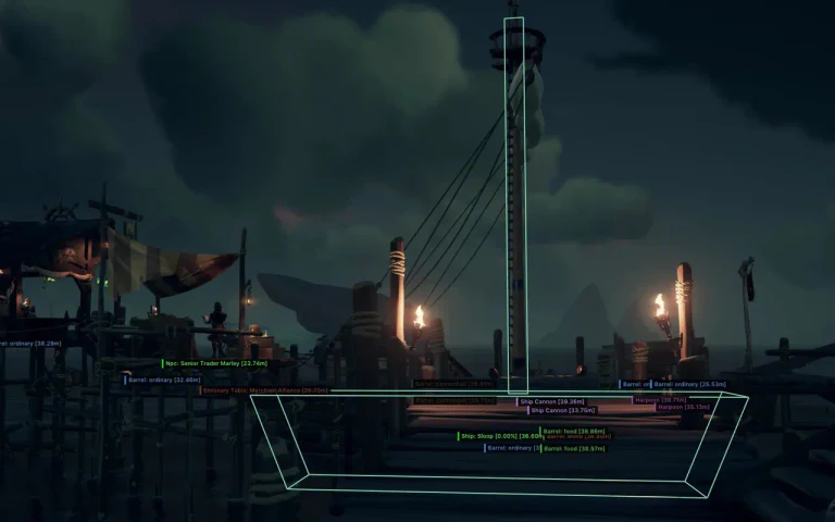 Скриншоты чита Arcane для Sea of Thieves