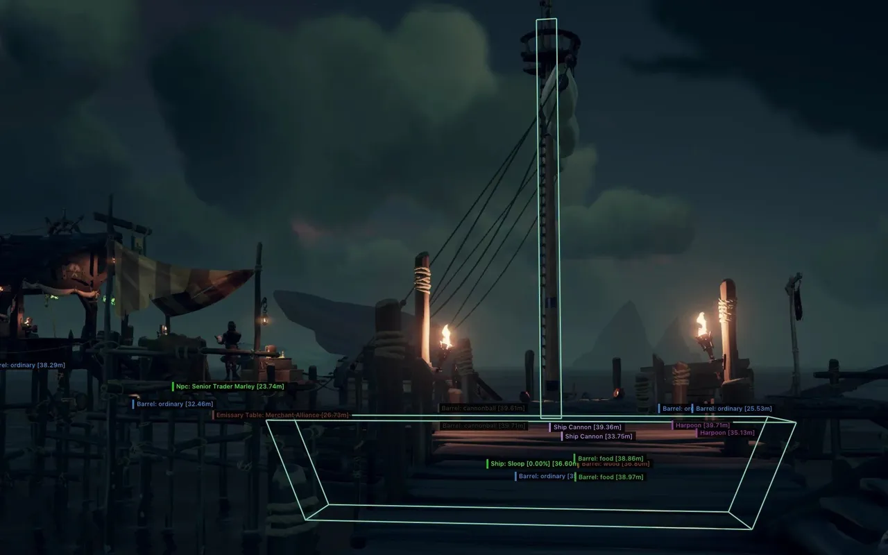 Скриншоты чита Arcane для Sea of Thieves